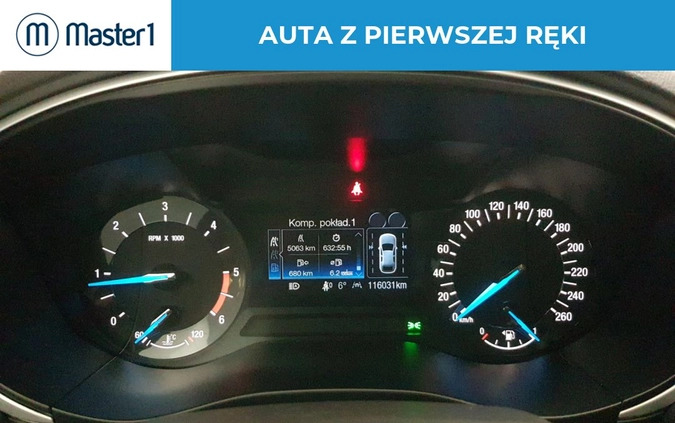 Ford Mondeo cena 74850 przebieg: 116024, rok produkcji 2020 z Skierniewice małe 191